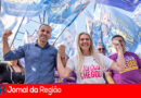 Adesivaço marca início da campanha de Ellen Martinelli e Edicarlos Vieira