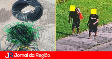 Ladrões que furtaram fios de funilaria são presos pela Guarda
