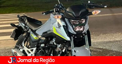 Moto roubada no bairro do Rio Acima, em Jundiaí