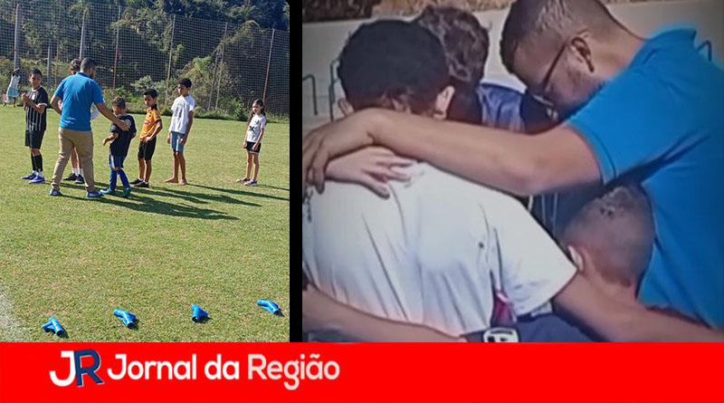 Caminhoneiro que venceu trombose cerebral se dedica a ensinar futebol para crianças de Jundiaí