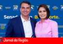 Michelle e Flávio Bolsonaro aparecem juntos em vídeo