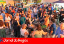 Música, lanches e bebidas no estacionamento do Paço Municipal de Jundiaí
