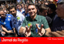 Flávio Bolsonaro ergue imagem de Nossa Senhora no Braz e Mercadão em SP