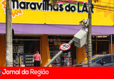 Derrubaram radar de velocidade em Várzea Paulista