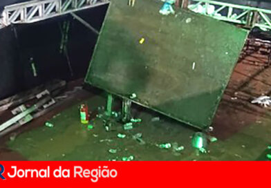 Defesa Civil interdita área do desabamento que deixou 24 feridos