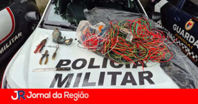 PM prende ladrão de fios que invadiu casa na Vila Municipal