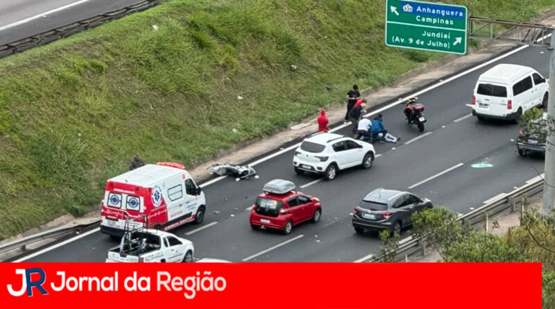Identificada vítima fatal de acidente de moto na Rodovia Anhanguera, em Jundiaí