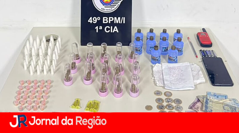 Traficante é preso pela PM com um quilo de drogas no Vista Alegre