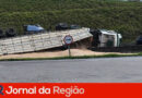 Caminhoneiro é preso por embriaguez após acidente na Bandeirantes