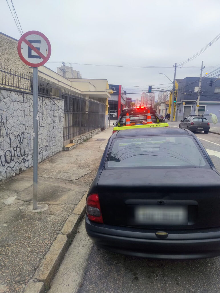carro local proibido