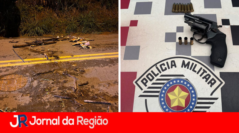 Policiais dedicados conseguiram prender ladrão que instalou barreiras para roubar família