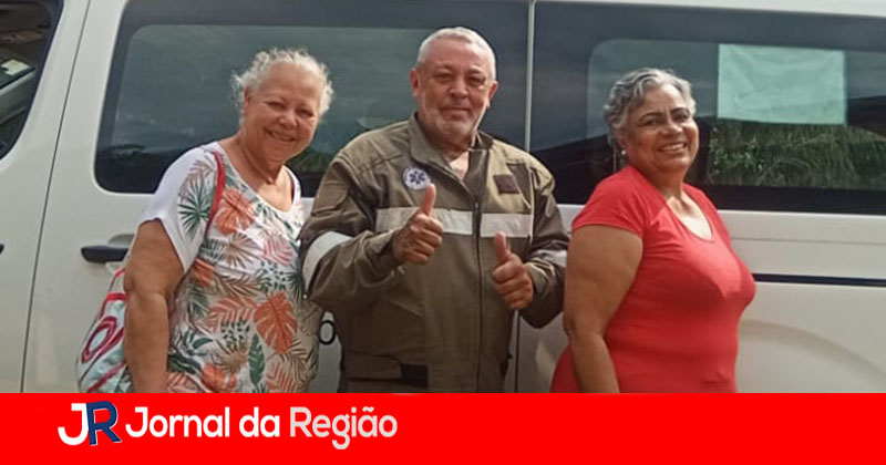 Pacientes elogiam motorista de ambulância da Prefeitura de Jundiaí 1 reinaldo e pacientes copiar