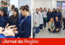 Alunas de Jundiaí premiadas em projeto internacional visitam a FMJ