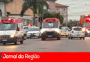Colisão entre duas motos deixa três feridos no Residencial Jundiaí