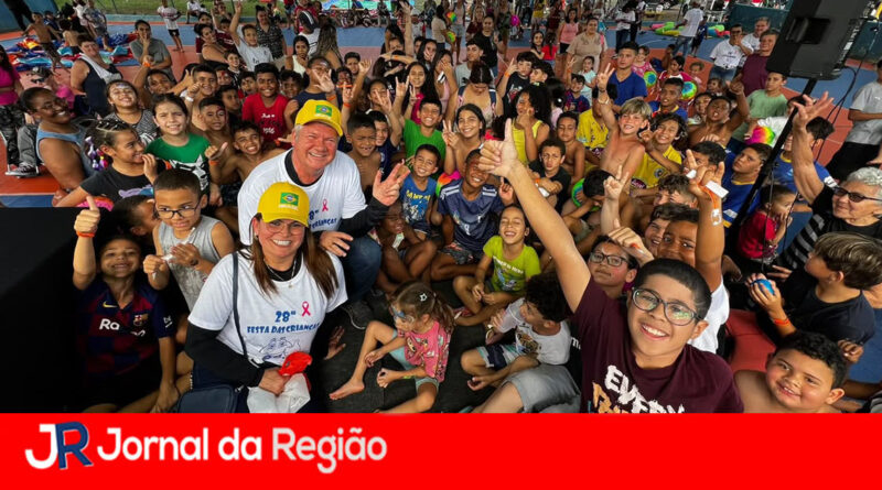 28ª Festa das Crianças reúne famílias e voluntários no Morada das Vinhas