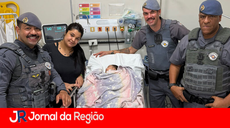 Polícia Militar salva recém-nascida engasgada em Jundiaí
