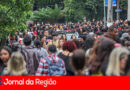 Multidão faz fila para ver BTS no Morumbi