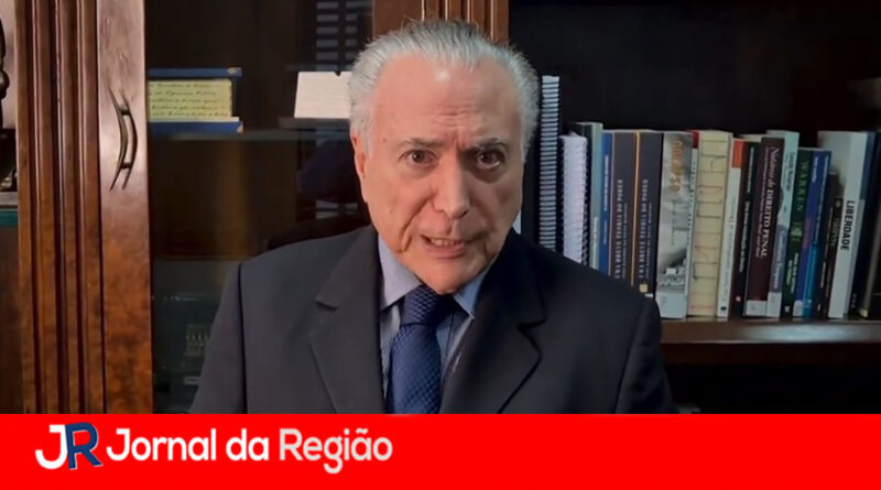Michel Temer anuncia apoio a Flávio Bolsonaro no 2º turno