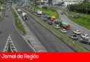 Acidente provoca lentidão de 2 Km na João Cereser