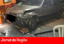 Motorista bêbado invade lanchonete com carro e acaba preso